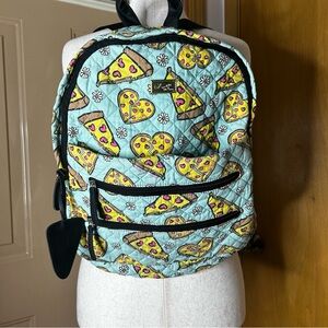 Stylish Pizza Print Women's Backpack